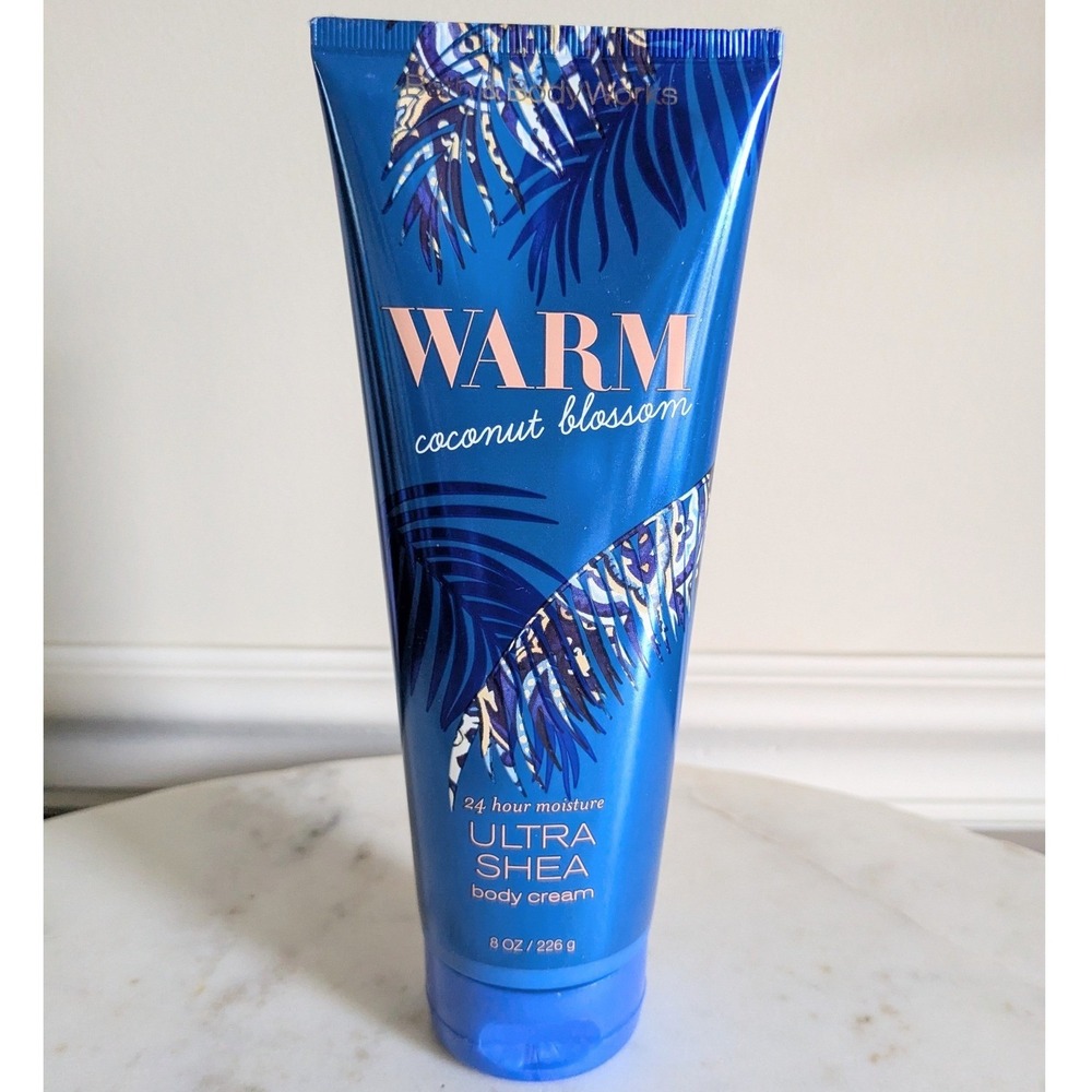 Bath & Body Works Warm Coconut Blossom Ultra Shea Body Cream 8 oz NEW